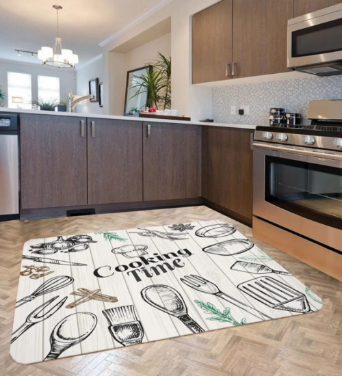 Printed Kitchen Carpet- 39