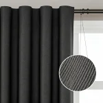 German linen blackout curtain