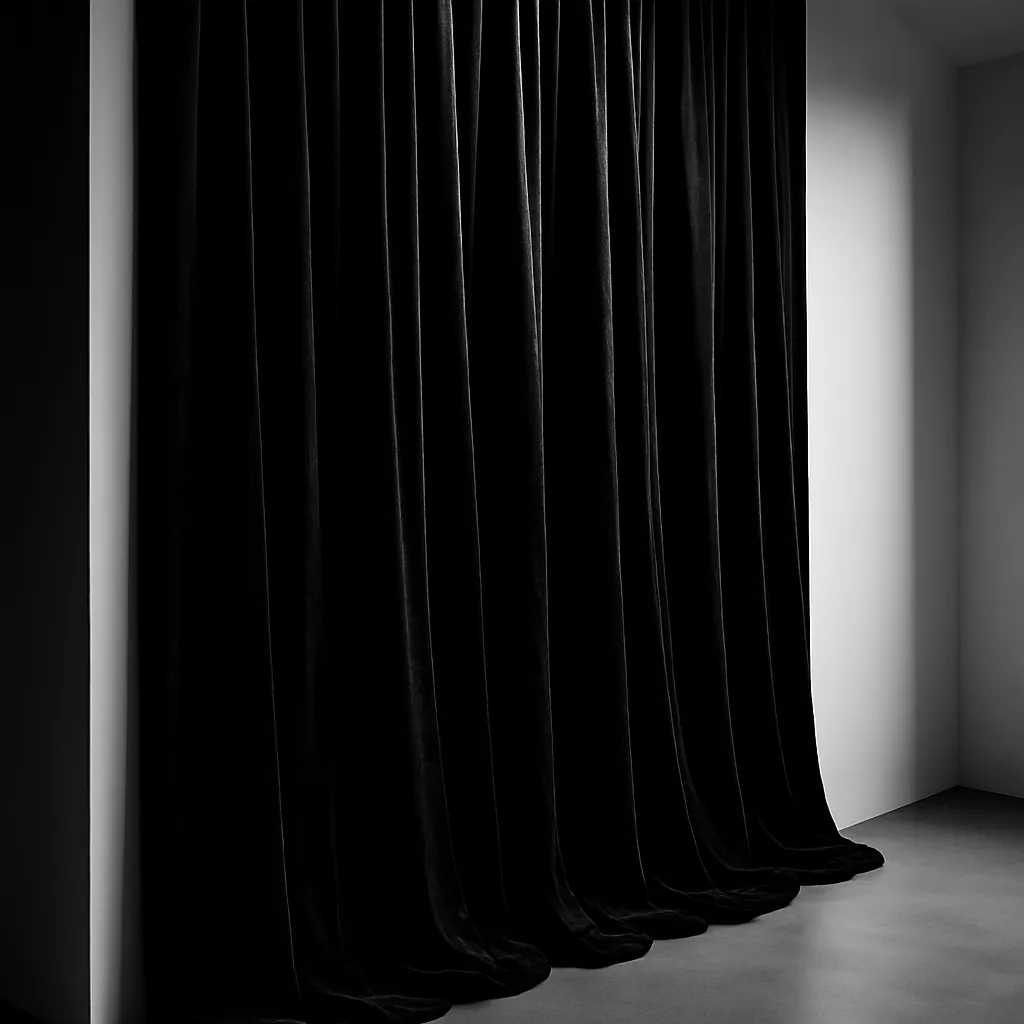 Black Velvet Curtains