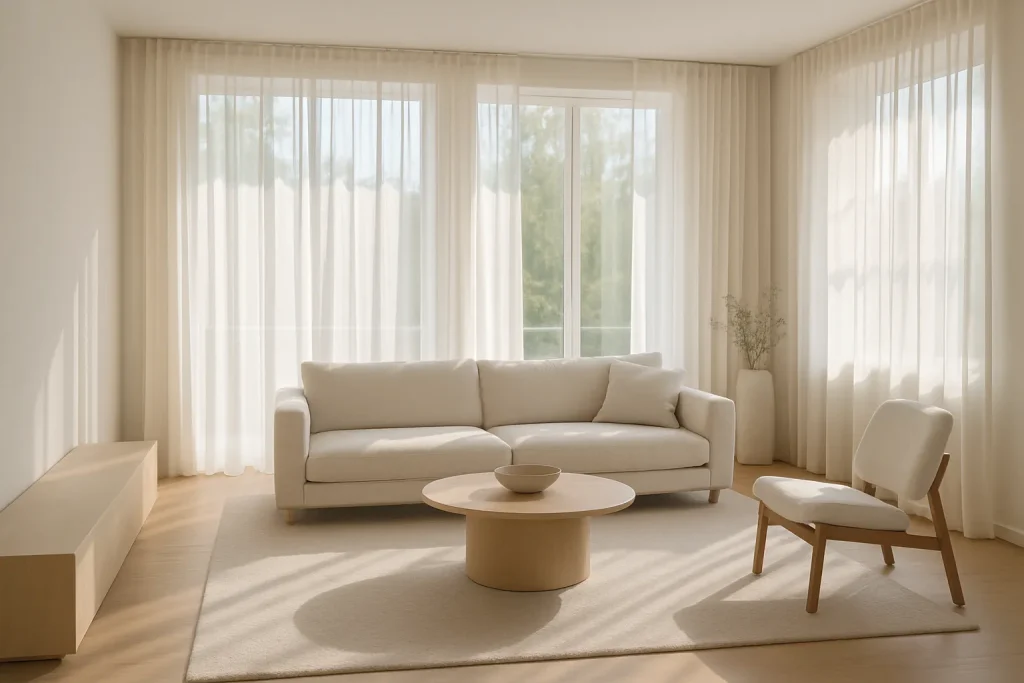 Living Room Sheer Curtains