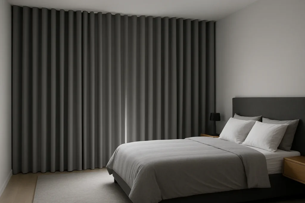 ستائر طبقة واحدة