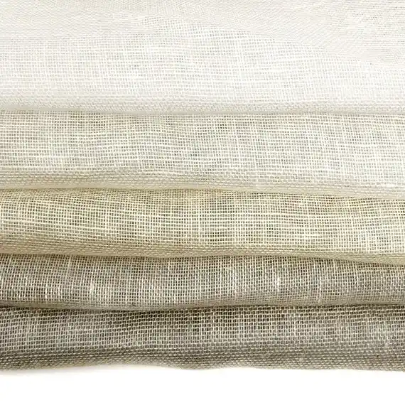 sheer linen drapery fabric
