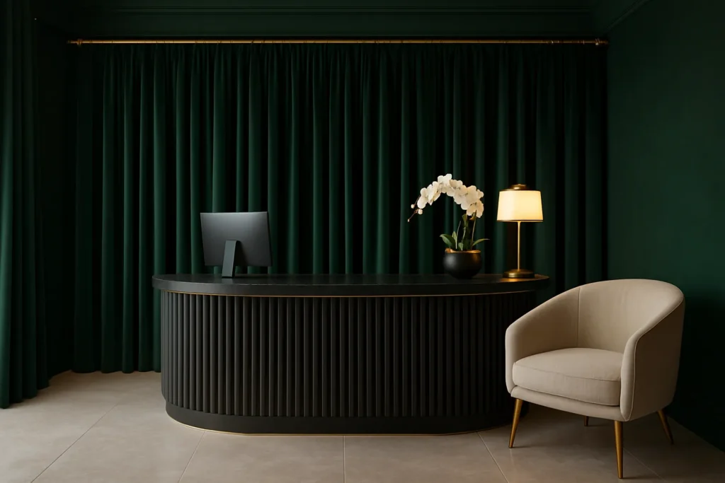 اشكال ستائر مودرن للريسبشن