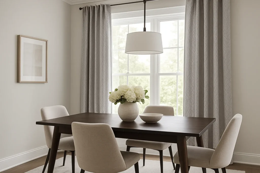 ستائر مودرن رصاصي