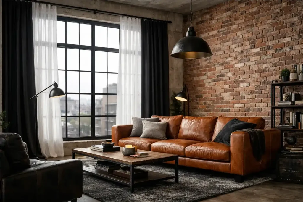 Modern Curtain Living Room