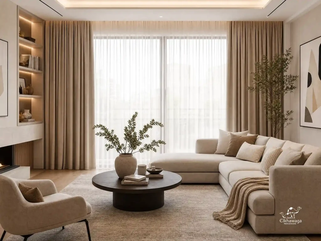 modern drapes for living room